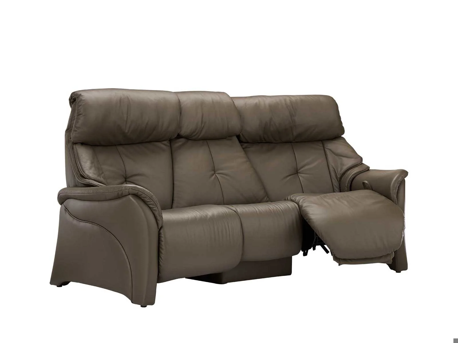 Trapezoidal Double Recliner Sofa