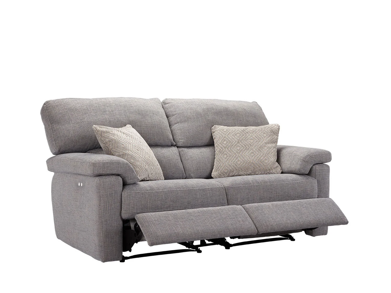 3 Seater Sofa Power Double Recliner