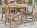 ROUND  EXTENDING DINING TABLE