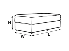 OPEN COIL/OPEN COIL COMPLETE DIVAN BED