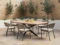 6 SEAT OVAL DINING SET