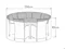 OUTDOOR COVER FOR 6 SEAT ROUND DINING SET