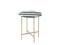 SIDE TABLE - GREEN STRIPE